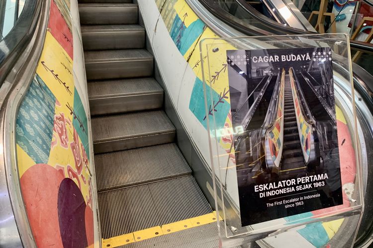 Eskalator pertama di Indonesia, kondisi eskalator pertama di Indonesia, Lokasi Eskalator Pertama di Indonesia Ada di Sarinah, Ini Kondisinya