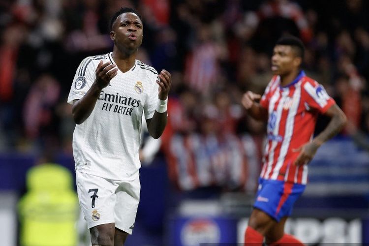 Real Madrid, El Clasico, xabi alonso, Liga Spanyol, Vinicius Jr, kontrak vinicius, Vinicius Buka Opsi Tinggalkan Real Madrid Jika Masih Tak Jadi Prioritas Xabi Alonso