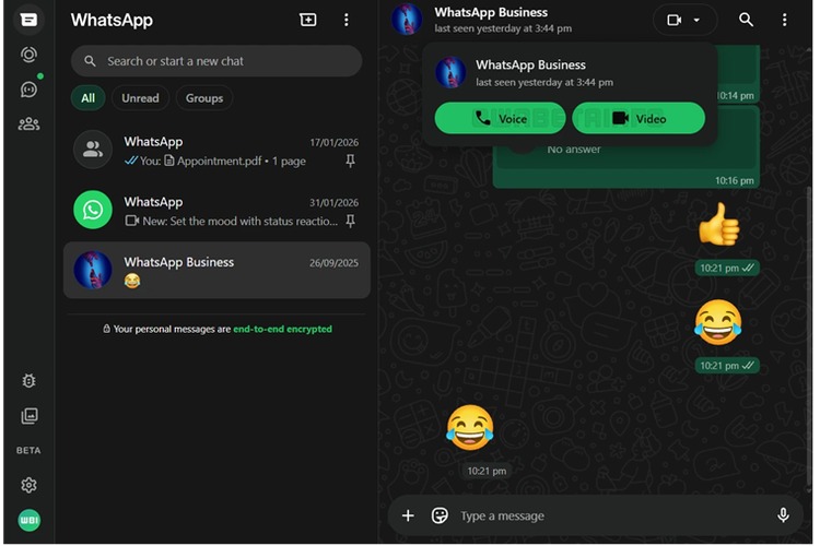 WhatsApp, WhatsApp Web, Akhirnya, WhatsApp Web Kebagian Dua Fitur Penting Ini