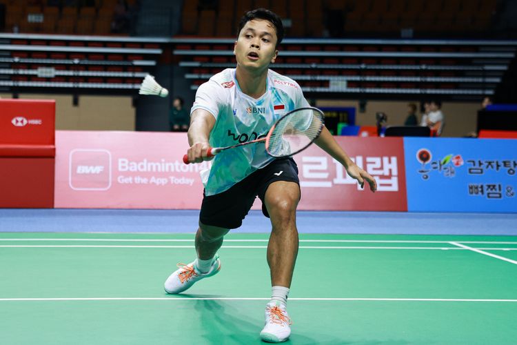 Jonatan Christie, Anthony Sinisuka Ginting, Lanny Tria Mayasari, pebulu tangkis Indonesia, 16 besar french open, Alwi Farhan, French Open 2025, jadwal wakil indonesia, jadwal 16 besar french open, Jadwal Wakil Indonesia di French Open 2025 Hari Ini: Jonatan Christie Hadapi Koki Watanabe