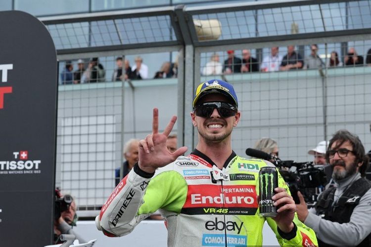 MotoGP, Marco Bezzecchi, Raul Fernandez, Fabio Di Giannantonio, Francesco Bagnaia, francesco bagnaia, hasil MotoGP Valencia, MotoGP 2025, hasil motogp valencia 2025, Hasil MotoGP Valencia 2025: Bezzecchi Menangi Seri Penutup Musim