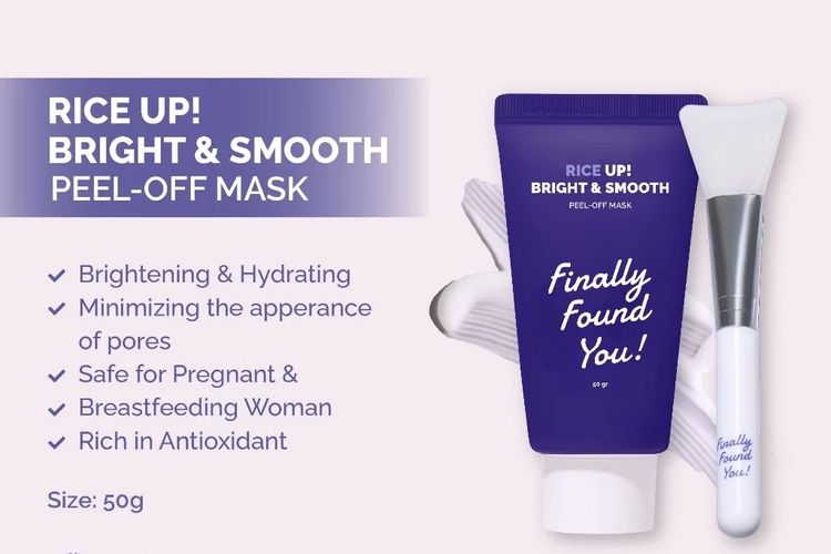 masker peel off, 5 Rekomendasi Masker Peel Off, Bantu Bersihkan Pori dan Cerahkan Kulit, 1. Pestlo Baby Collagen Glow Mask, 2. Skin Republic Charcoal Peel-Off Mask, 3. Freeman Hawaiian Black Salt Peel-Off Mask, 4. Finally Found You! RICE UP! Bright &amp; Smooth Peel-Off Mask, 5. Sariayu Bright Skin Putih Langsat Peel-Off Mask