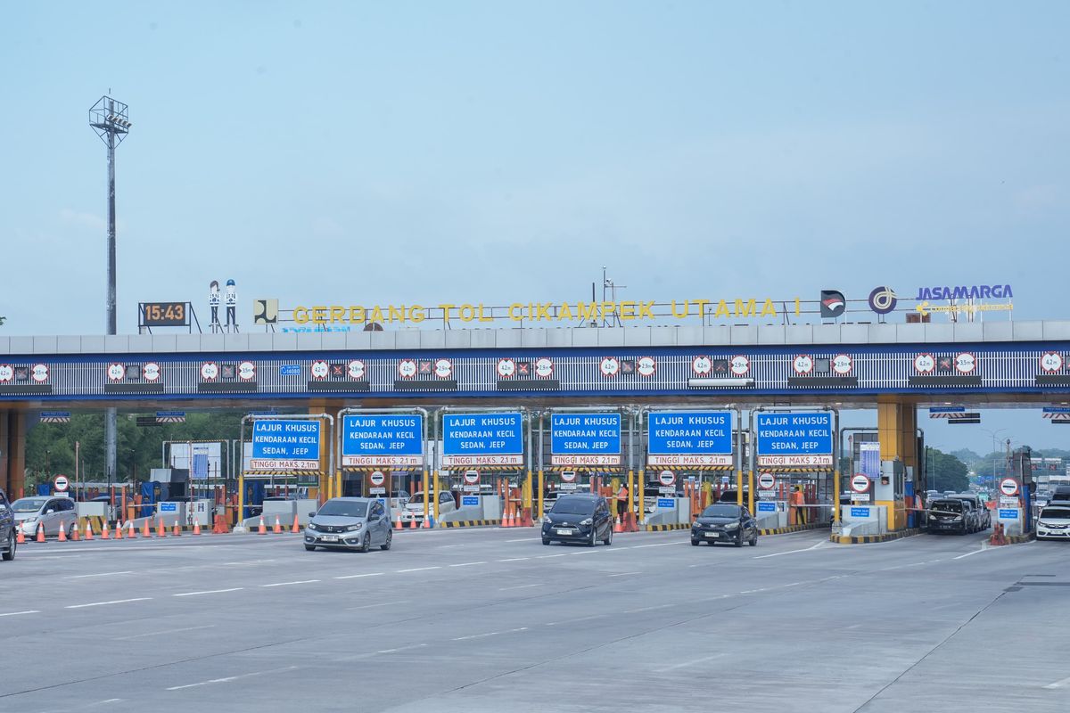 libur panjang, ruas tol, arus lalu lintas, Libur Panjang Usai, 348.000 Kendaraan Kembali ke Jabotabek