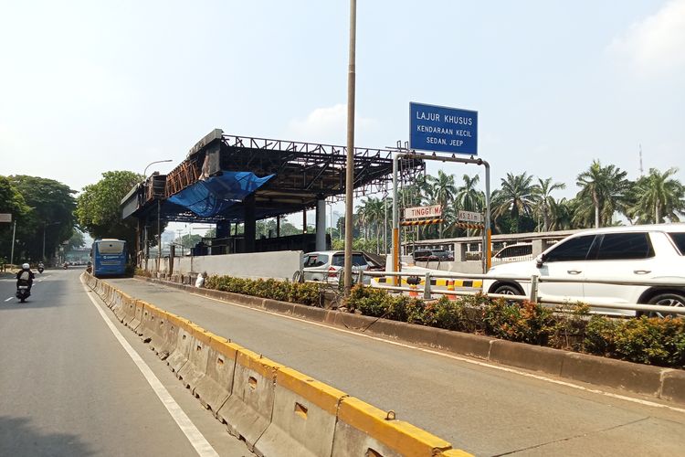 Tol Dalam Kota, kemacetan di Jakarta, gt semanggi, gt semanggi diperbaiki, perbaikan gt semanggi, Pemprov DKI Usul Perbaikan GT Semanggi Dilakukan saat Hari Libur