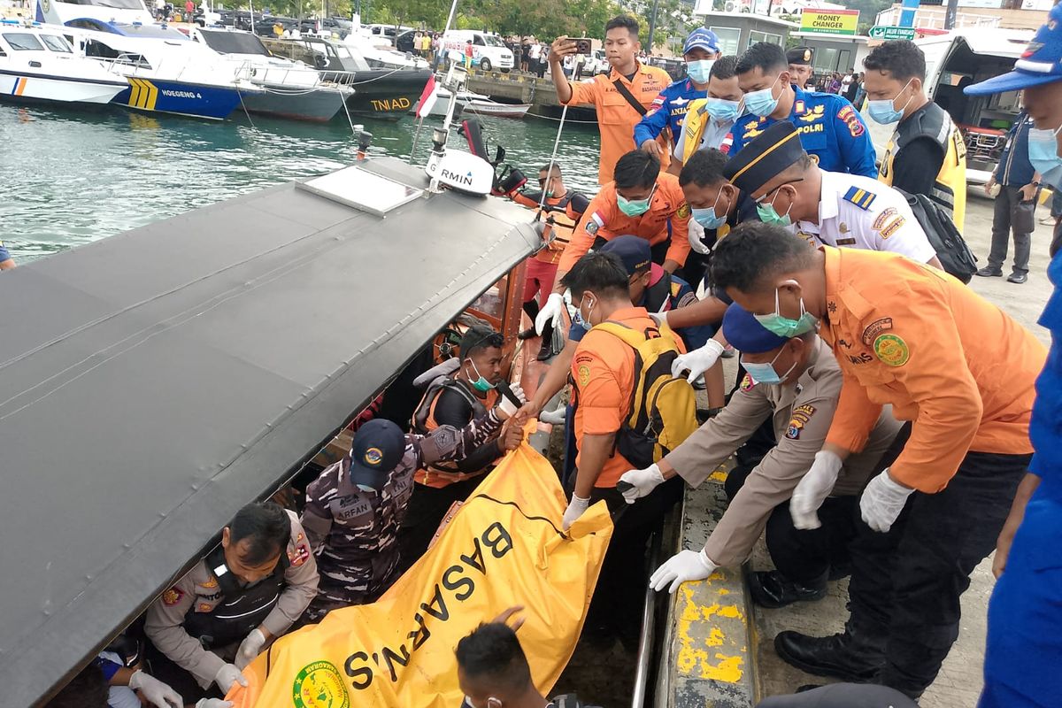 kapal wisata KM Putri Sakinah, Korban Kapal Tenggelam di Labuan Bajo Ditemukan, Diduga Pelatih Valencia B