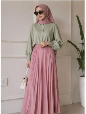 warna sage, mix and match, kombinasi warna, Warna Sage Cocok dengan Warna Apa? Ini 10 Kombinasinya, Apa Itu Warna Sage dan Kenapa Banyak Digemari?, Warna Sage Cocok dengan Warna Apa?, Inspirasi Outfit dengan Warna Sage, Tips Mix and Match Warna Sage agar Tidak Norak, Warna Jilbab yang Cocok dengan Baju Sage, Jilbab warna nude dan cream, FAQ Seputar Warna Sage, Kesimpulan