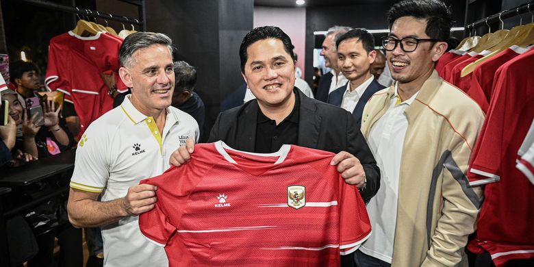 Erick Thohir, PSSI, Piala Dunia 2030, John Herdman, Piala Asia 2027, timnas, Indonesia, Piala Dunia, Erick Thohir Ungkap Fondasi Utama Timnas Indonesia Lolos ke Piala Dunia 2030