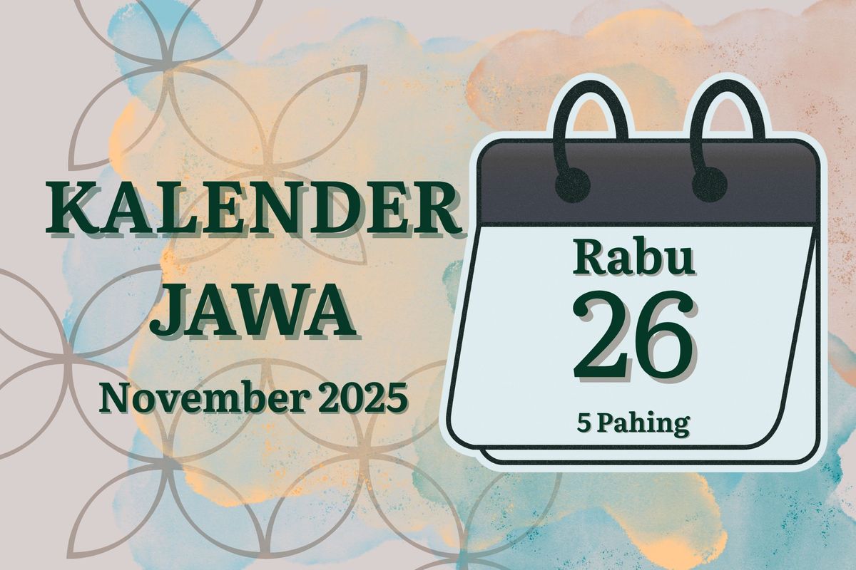 Weton, Kalender Jawa, Rabu Pahing, kalender jawa, kalender jawa hari ini, Kalender Jawa 26 November 2025. Cek Pasaran dan Arti Weton Hari Ini, Kalender Jawa Hari Ini, Weton Rabu Pahing dalam Kalender Jawa, Karakter Weton Rabu Pahing, Nasib dan Rezeki Weton Rabu Pahing, Jodoh Weton Rabu Pahing