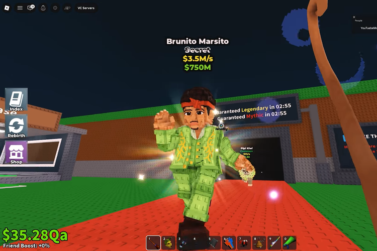 Bruno Mars, konser, Roblox, Brainrot, The Romantic, konser virtual, konser Bruno Mars, 8 Menit di Roblox, Konser Bruno Mars Ditonton 12 Juta Orang
