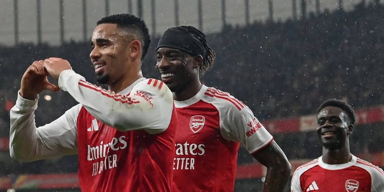 FA Cup, Arsenal, Wigan, Arsenal vs Wigan, Hasil Arsenal Vs Wigan 4-0, Noni Madueke: Eze Berperan dalam Semua Gol