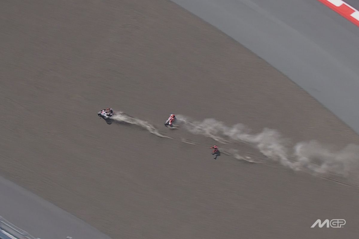 Marc Marquez, mandalika, Sirkuit Mandalika, marc, motogp 2025, MotoGP Indonesia 2025, marc marquez crash, Kutukan Marc Marquez di Sirkuit Mandalika, Belum Pernah Finis