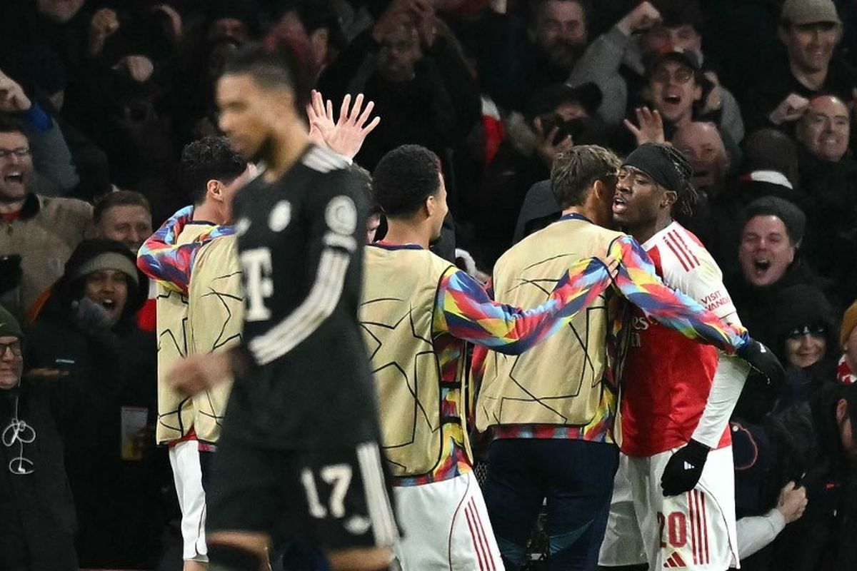 Liga Champions, Arsenal, Bayern Muenchen, Bayern, Jurrien Timber, Noni Madueke, Lennart Karl, Mikel Arteta, Arsenal Vs Bayern, UEFA Champions League, bayern, Arsenal Vs Bayern Muenchen, Hasil Arsenal Vs Bayern Muenchen 3-1, Mikel Arteta Brilian