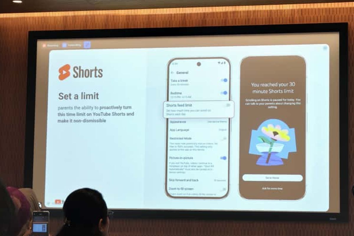 YouTube, Shorts, Kontrol orang tua, kontrol orang tua di youtube, durasi waktu short youtube, YouTube Luncurkan Fitur Batas Waktu Menonton Shorts, Ini Cara Mengaturnya