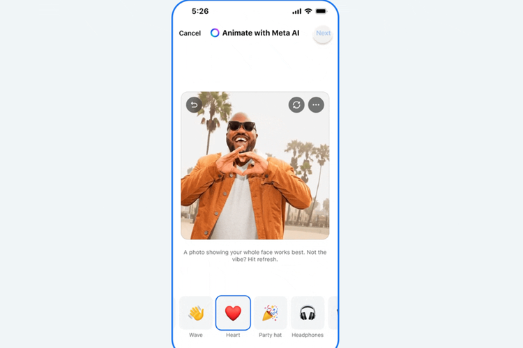 Facebook, aplikasi, media sosial, Meta Rilis Fitur AI Baru, Bisa Bikin Foto Profil Facebook Ala Film 