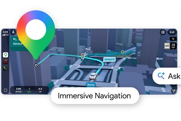 Maps, Google, Gemini, Google Maps, Google Maps Rilis Fitur AI 