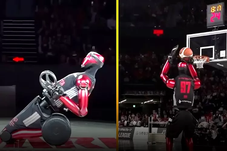 Toyota, robot, Bukan Mobil, Inovasi Terbaru Toyota Bikin Robot Jago Main Basket