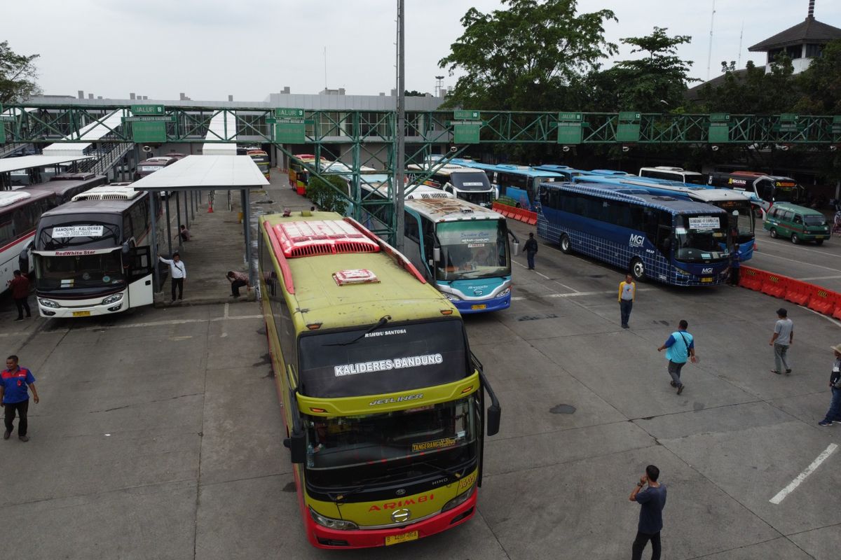 sanksi, trayek, terminal, Kemenhub, Tak Masuk Terminal, PO Bus Siap-siap Kena Sanksi Berat