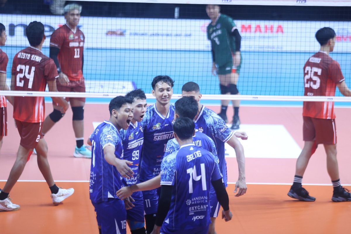 Jakarta Garuda Jaya, Surabaya Samator, Rodolfo Sanchez, Nur Widiyanto, Proliga, Hasil Proliga 2026: Surabaya Samator Kalah dari Jakarta Garuda Jaya