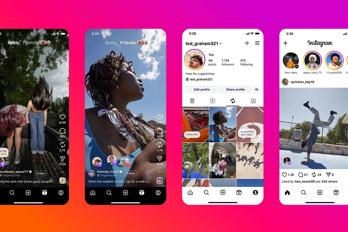 instagram, media sosial, fitur baru instagram, IG Reels, Pengguna Instagram Kini Bisa Repost Reels dan Grid Post Akun Lain