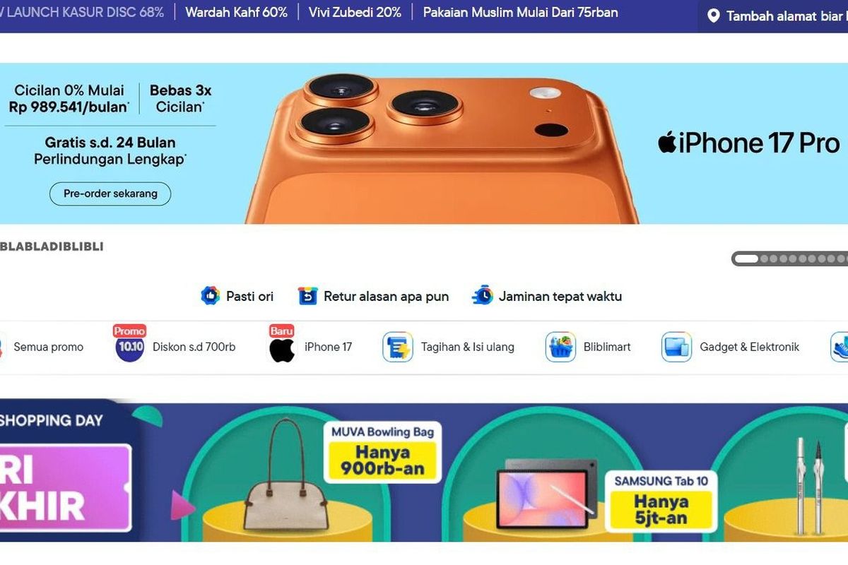 Blibli, iPhone 17, pre-order iphone 17, Pesan iPhone 17 Sekarang, Nikmati Perlindungan Lengkap Gratis Selama 2 Tahun, 1. Pastikan beli di platform resmi agar tenang, 2. Jangan lewatkan perlindungan lengkap, 3. Pilih penawaran PO paling menguntungkan, 4. Manfaatkan fitur yang mempercepat proses, 5. Belajar dari pengalaman pengguna lain