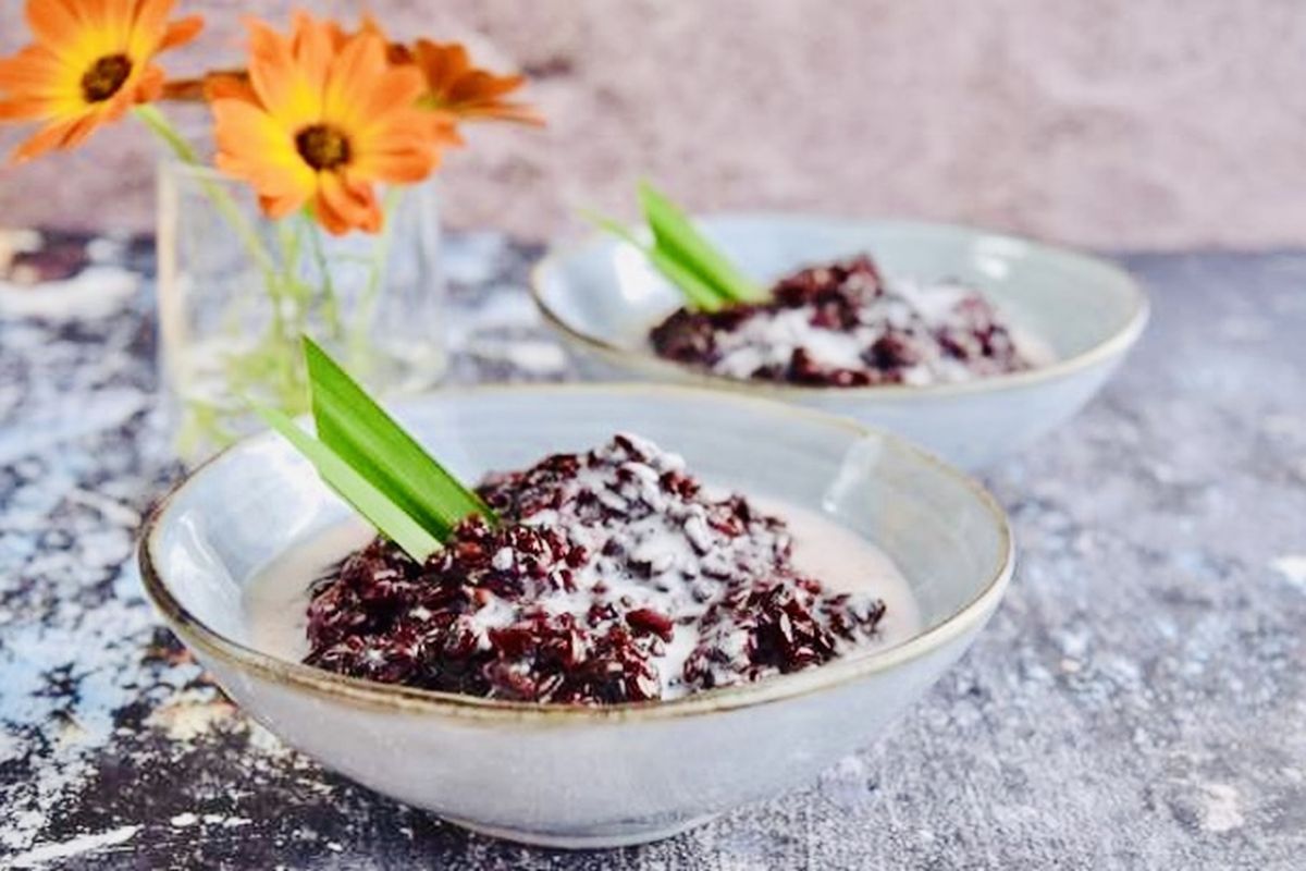 manis, lembut, berbuka puasa, Bubur, ketan, mengenyangkan, bubur ketan hitam, gurih, Resep Bubur Ketan Hitam, Ide Takjil Manis untuk Buka Puasa