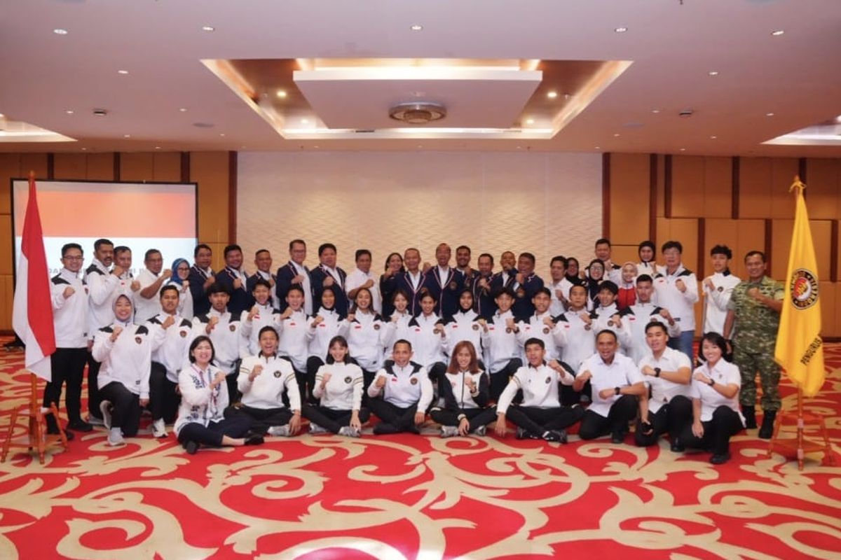 Taekwondo Indonesia, PB TI, Richard Tampubolon, SEA Games 2025, SEA Games 2025 Thailand, Osanando Naufal Khairudin, taekwondo indonesia, sea games 2025 thailand, Indonesia Kirim 13 Atlet Taekwondo ke SEA Games 2025, Optimistis Penuhi Target Medali