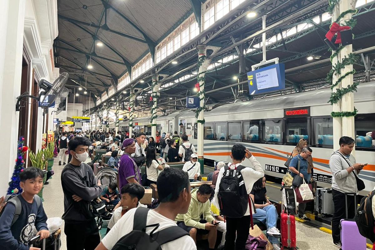 KAI Daop 6 Yogyakarta, libur Natal dan Tahun Baru 2025, Update Nataru 2025/2026: Daop 6 Yogyakarta Masih Sediakan 127.350 Tiket KA