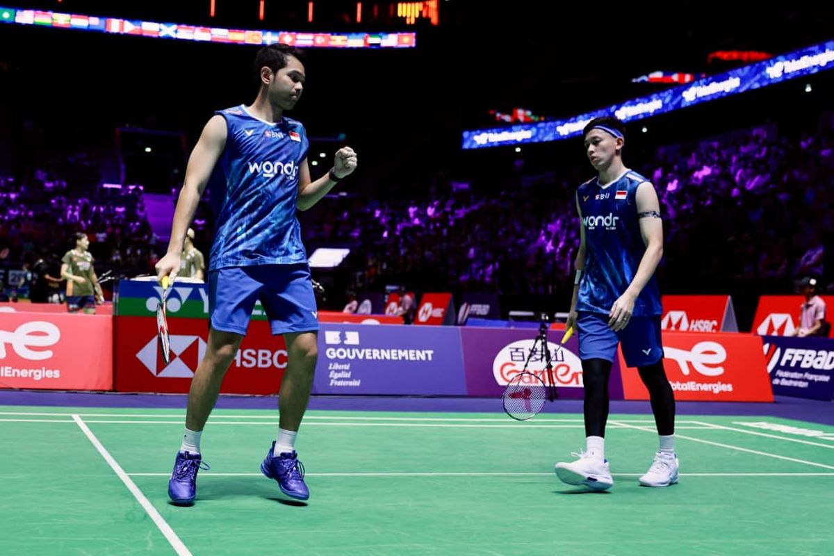 China Masters, ganda putra indonesia, turnamen badminton, fajar rian, china masters 2025, hasil semifinal china masters, Hasil China Masters 2025: Fajar/Fikri Gugur di Semifinal, Indonesia Dipastikan Nirgelar