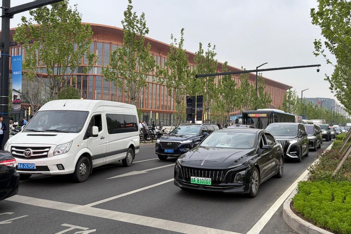 langit biru, kualitas udara, Beijing, mobil listrik, EV Kian Ramai di Beijing, Namun Langit Biru Masih Jadi Tantangan