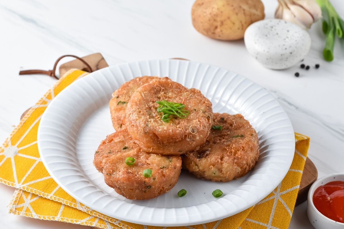 perkedel tempe, resep perkedel tempe, resep perkedel tempe pedas, resep perkedel tempe simple, lauk tempe praktis, Cara Membuat Perkedel Tempe Lembut di Dalam, Renyah Kriuk di Luar