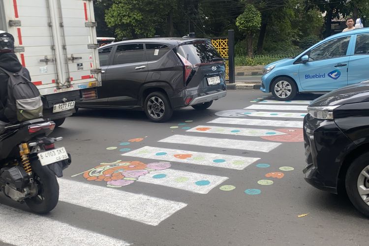 Ijoel, Ubah Zebra Cross Tebet Ikon Pac-Man, Warga Peduli Fasilitas Publik