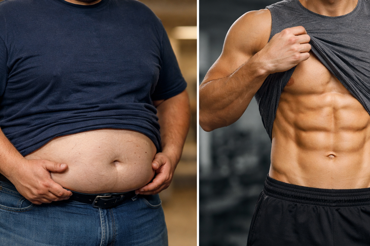 perubahan pola makan, menurunkan berat badan, Turun 114 Kg dari Berat 241 Kg, Pria Ini Bagikan Rahasia Diet yang Mengubah Hidupnya, Kebiasaan makan yang membuat berat badan terus naik, Titik balik setelah didiagnosis prediabetes, Memulai diet dengan perubahan sederhana, Berat badan turun 45 kg dalam enam bulan, Kini lebih kuat dan siap menghadapi tantangan baru, Pelajaran terbesar dari perjalanan diet