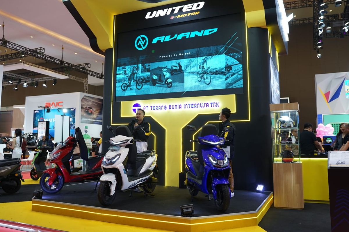 motor listrik, United, United E-Motor Perluas Pasar Motor Listrik melalui IIMS 2026