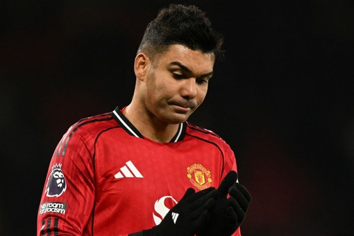 Casemiro, Manchester United, Liga Inggris, Inter Miami, Lionel Messi, Casemiro Liburan ke Miami, Isyarat Gelandang Veteran MU Susul Messi?