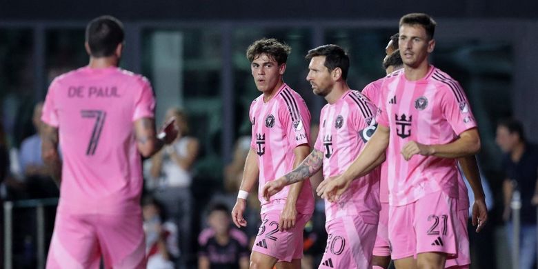Inter Miami, New York City, Lionel Messi, Inter Miami vs New York City, MLS 2025, New York City FC, Major League Soccer, Inter Miami vs New York City FC, Hasil Inter Miami Vs New York City FC 5-1, Lionel Messi Absen Cetak Gol
