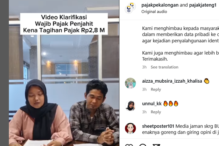 pekalongan, kantor pajak, buruh jahit, buruh jahit pekalongan pajak 2 miliar, buruh jahit lepas di pekalongan ditagih pajak, Buruh Jahit Pekalongan Bukan Ditagih Pajak Rp 2,8 Miliar, Ini Penjelasan Kantor Pajak