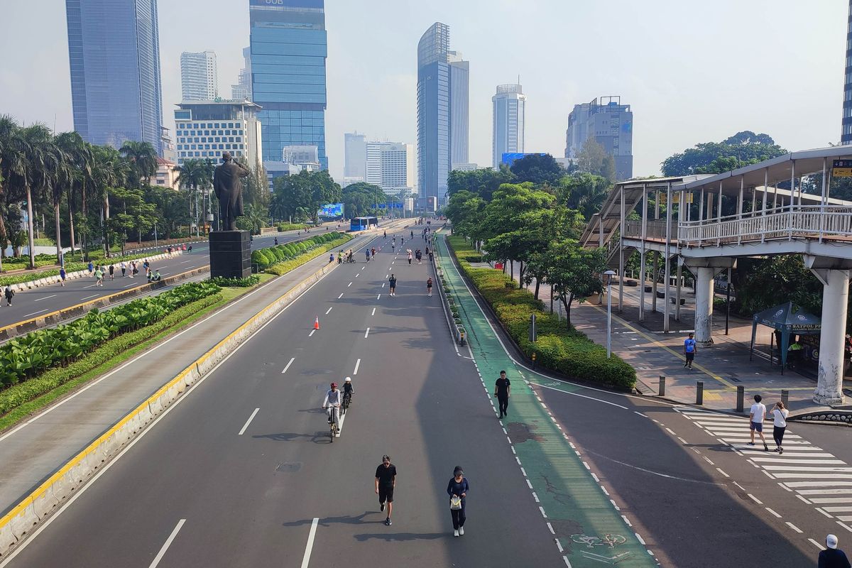 Car Free Day, CFD Sudirman-Thamrin, Pemprov DKI Ubah Jam CFD Sudirman-Thamrin Jadi Lebih Pagi