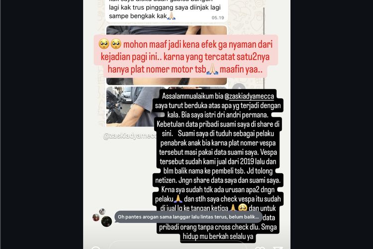 Zaskia Adya Mecca, motor vespa, aksi arogansi, arogan di jalan, pengendara vespa, Belajar dari Insiden Pengendara Vespa Pukul Karyawan Zaskia Adya Mecca