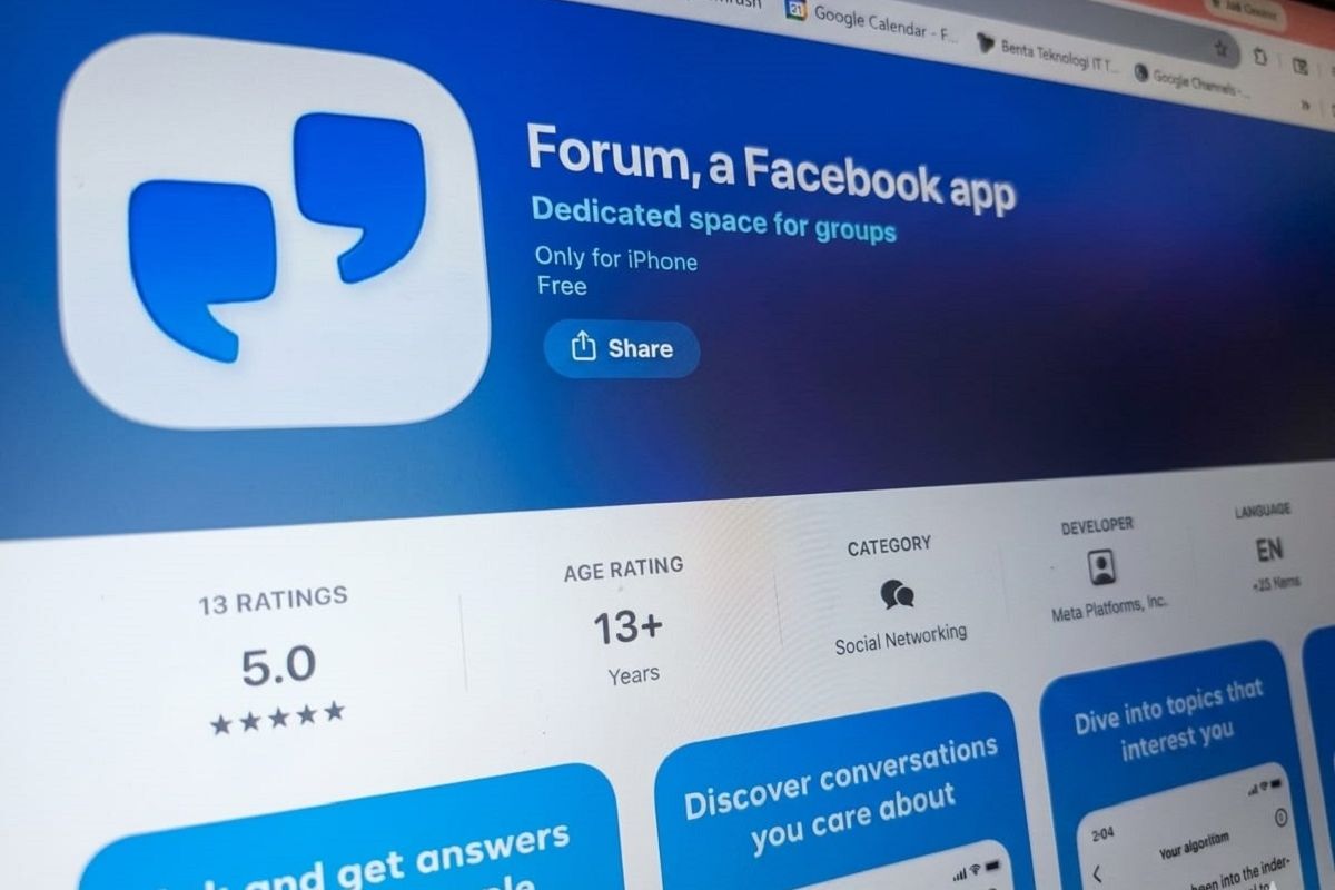 Facebook, Forum, Meta, Meta Diam-diam Rilis Forum, Aplikasi Pesaing Reddit