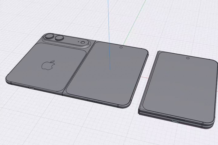 iPhone Fold, Apple, iPhone lipat, Bocoran Tampang iPhone Fold, Mirip HP Google