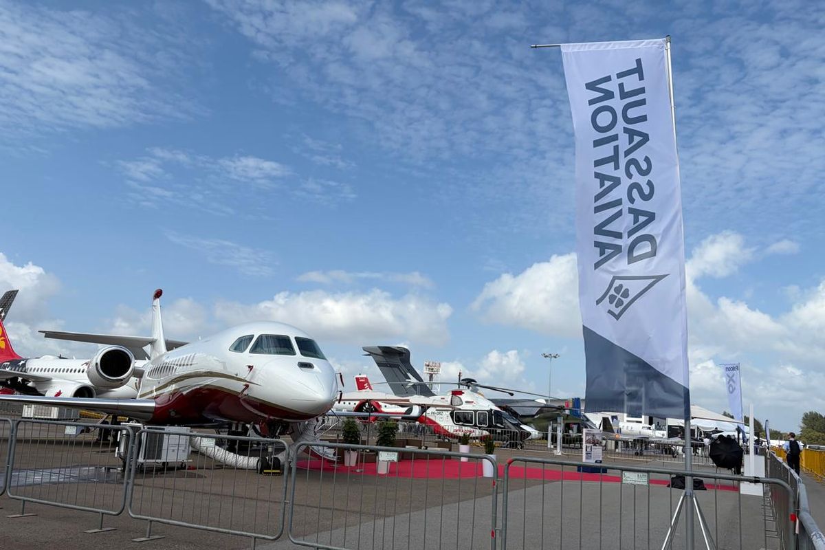 Falcon 6X, Falcon 10X, Dassault Aviation, Dassault Pamer Falcon 6X di Singapore Airshow 2026, Soroti Prospek Asia-Pasifik dan Program 10X
