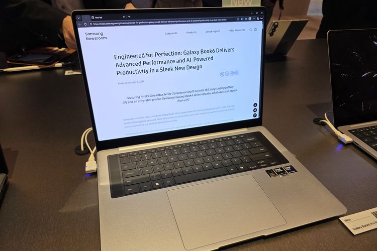 Galaxy Book 6, Samsung, Samsung Rilis Galaxy Book 6 Series, Laptop Tipis dengan AI dan GPU RTX