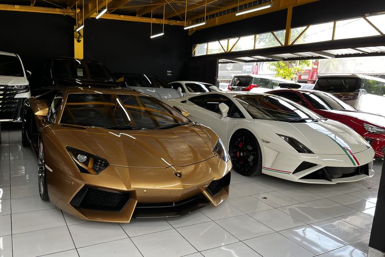 Landcar.id, Bursa Mobil Bintaro, Lamborghini, supercar bekas, Lamborghini Aventador dan Gallardo Seken di Bursa Mobil Bintaro