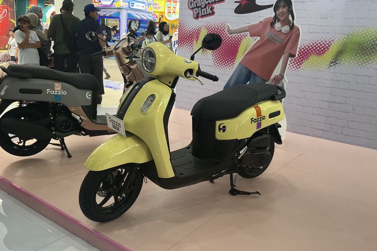 Yamaha, Fazzio Hybrid, Jakarta Fair, yamaha, Yamaha Fazzio, Yamaha Fazzio Hybrid, Yamaha Fazzio Hybrid Punya 2 Warna Baru, Rilis di Jakarta Fair 2025