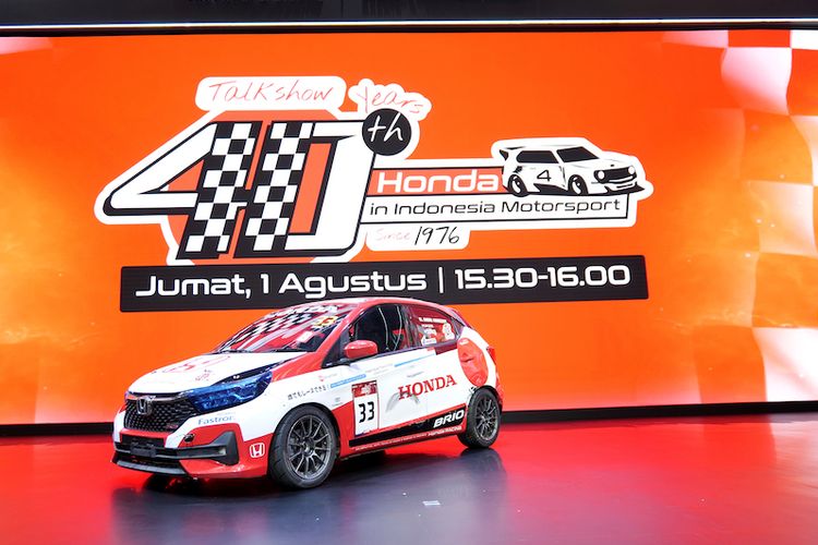 Honda Racing Indonesia, GIIAS 2025, Yessy Anastasia, Mandalika Festival of Speed, Merayakan 40 Tahun Honda Racing Indonesia di GIIAS 2025