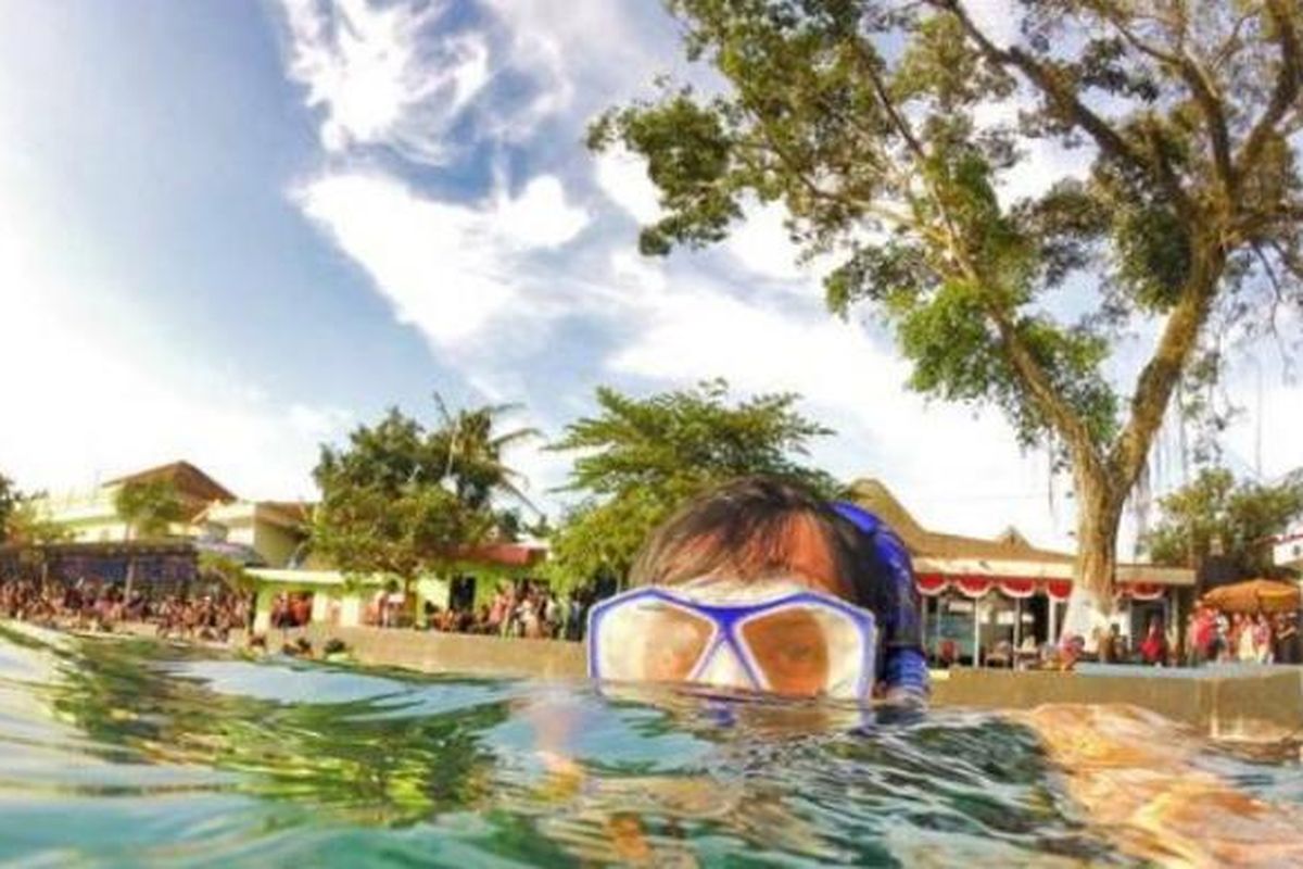 Umbul Ponggok, Cara berenang di Umbul Ponggok, Tips ke Umbul Ponggok, Ke Umbul Ponggok Jangan Takut Tenggelam, meski Tidak Bisa Berenang
