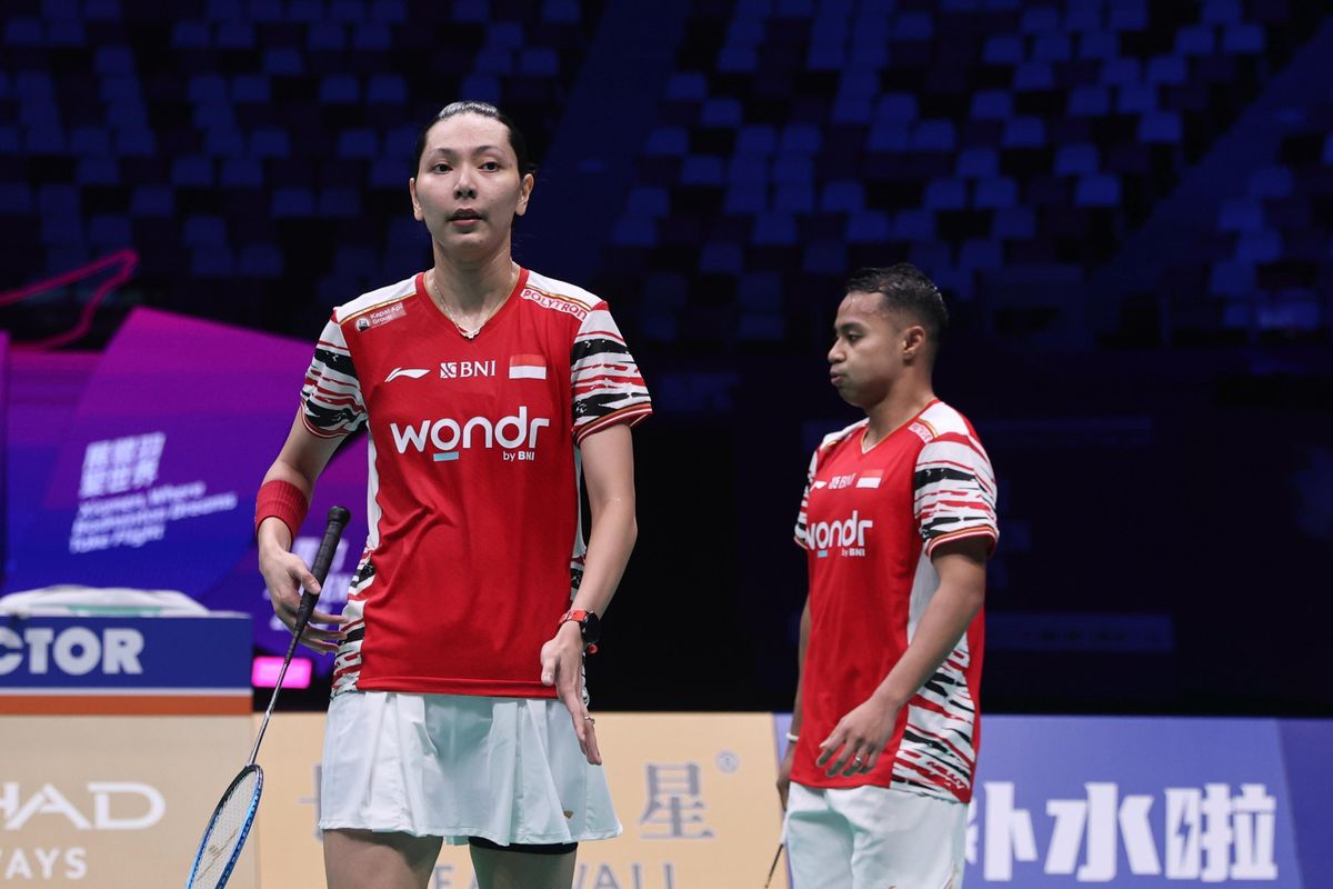 Rehan Naufal Kusharjanto, Gloria Emanuelle Widjaja, China Open, China Open 2025, Jepang, Kata-kata Rehan/Gloria Usai Kejutkan Unggulan Jepang di China Open 2025