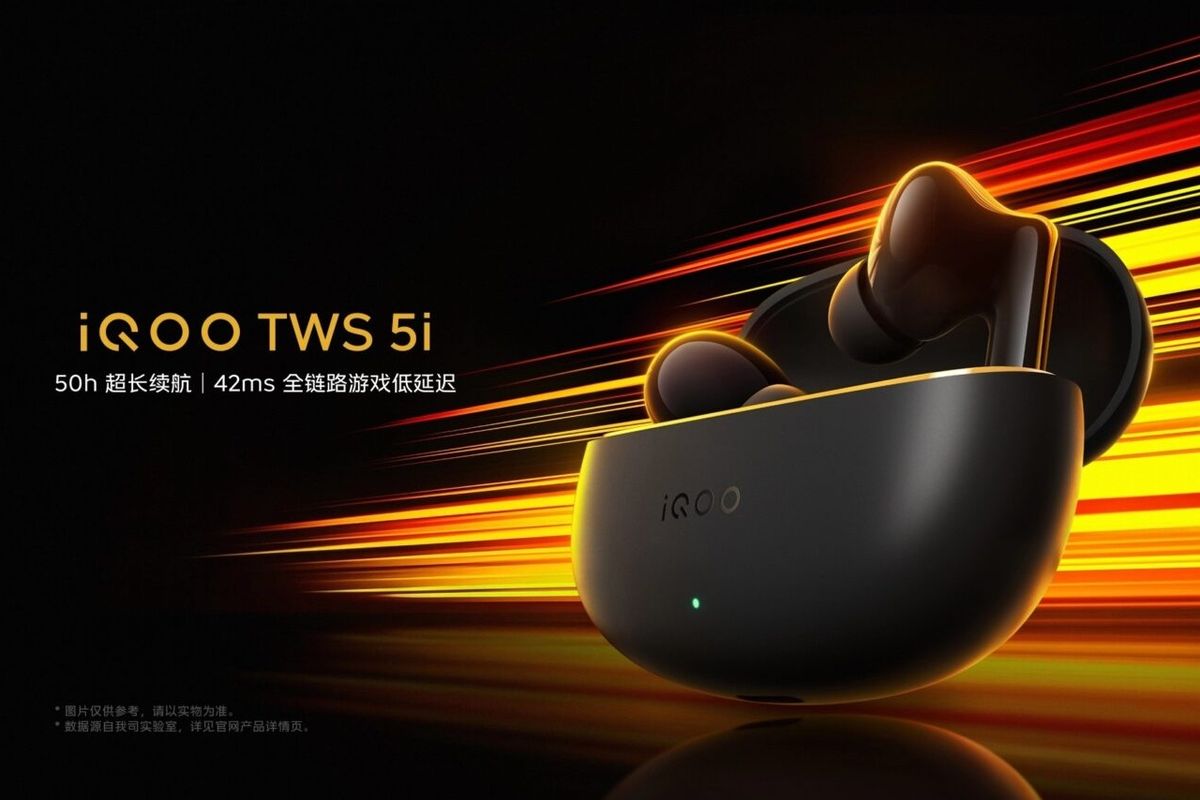 earphone, gaming, game, iQoo, iQoo TWS 5i, iQoo TWS 5i Resmi, Earphone Gaming Murah dengan Baterai Awet hingga 50 Jam