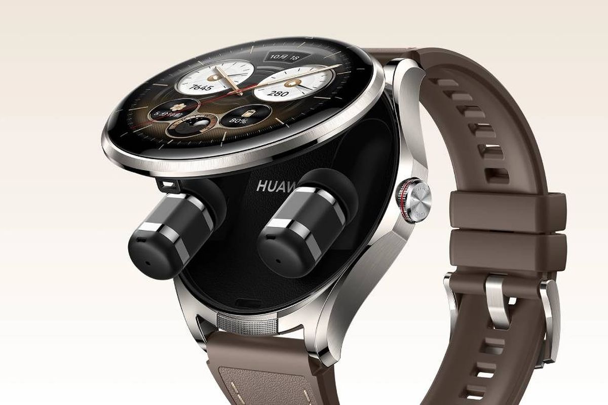 Huawei, smartwatch, Huawei Watch Buds 2, Huawei Rilis Watch Buds 2 dan Watch Ultimate Star Diamond Edition, Ini Harganya