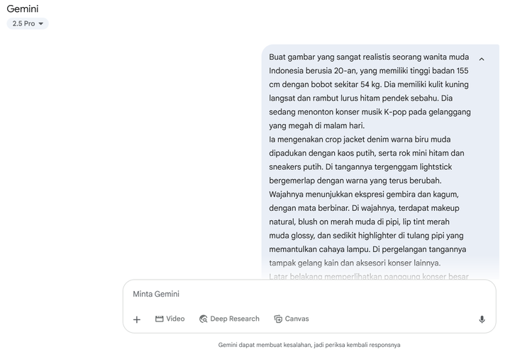 Gambar AI, foto AI, gambar realistis, foto realistis, Cara membuat foto realistis, Gemini, gemini, gambar ai, Gambar realistis, Cara bikin gambar realistis, Cara Membuat Gambar AI Realistis via Gemini yang Lagi Viral di Medsos